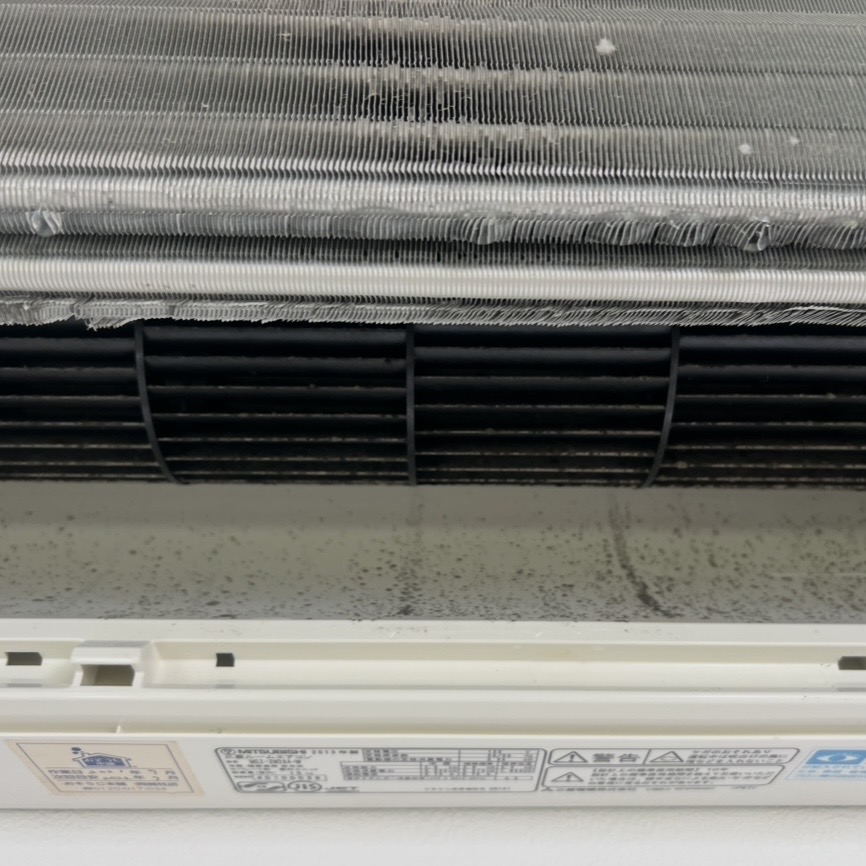 吹き出し口・送風ファン 施工前